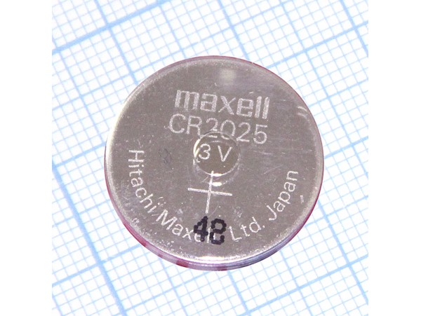 CR2025 Батарея 3V Maxell