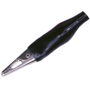 ITA-37 черный изолированный зажим Крокодил 37мм