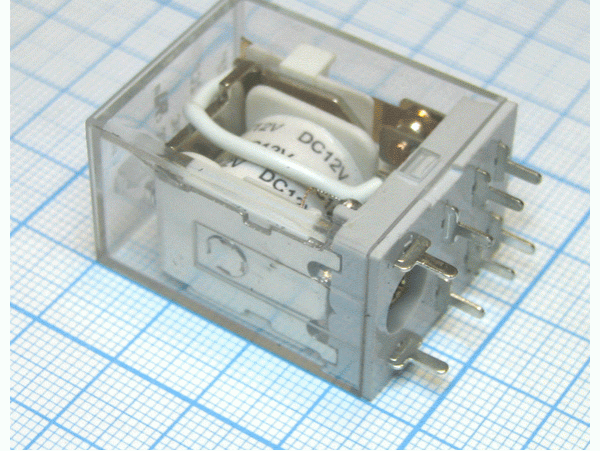 Реле 12VDC BS-108-2CP-12VDC 2C 10A/28VDC