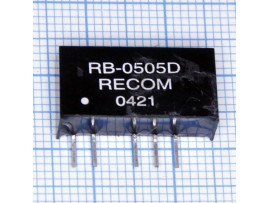RB-0505D (5V DC>2х5V DC/100 mA) Преобразователь напр.