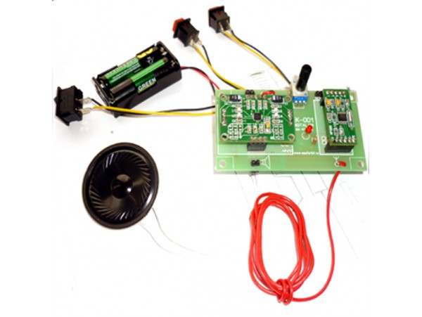 EK-007 радиоприемник. Радиоконструктор - раскраска