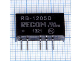 RB1205D (12V DC>±5V DC/100 mA) Преобр. напряжения