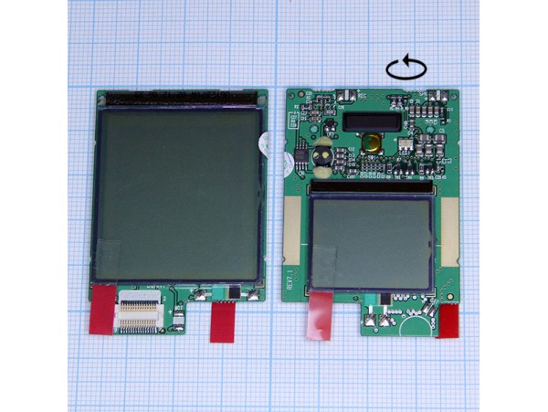 LG 5200 Модуль, 2дисплея в сборе на плате GSM LCD