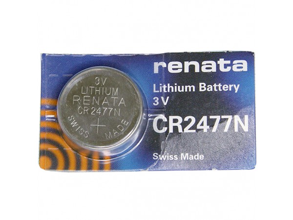 CR2477N батарея 3V RENATA