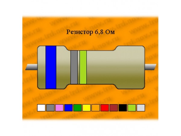 Рез.-20-6,8 Ом