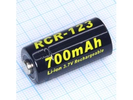 RCR123-PCM Аккумулятор 3,7V/700mAh Soshine 16340 Li-ion
