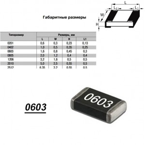 Чип рез.F0603-10K 1%