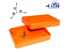 BOX-KA08 65х45х22 оранжевый Корпус МастерКит