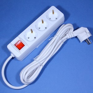 Удлин.3роз.сет. 3м 16А земля, выкл.Союз