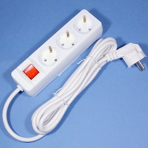 Удлин.3роз.сет. 5м 10А Союз выкл