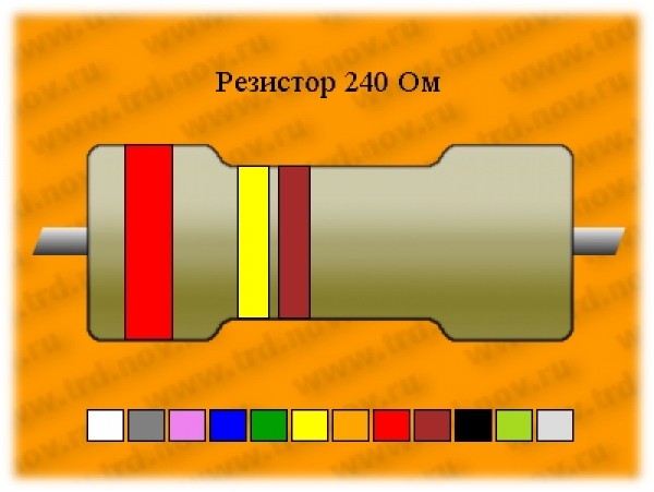 Резистор-1-240 Ом