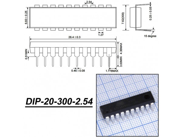 ATF16V8BQL-15PU   DIP20