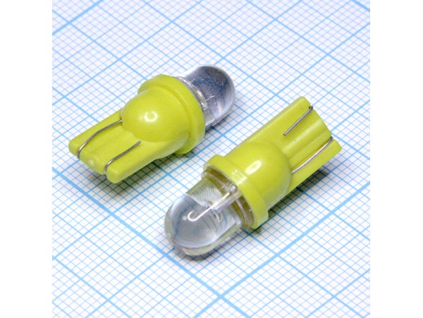 T10 1yellow 8mm 60° LED bulbs лампа