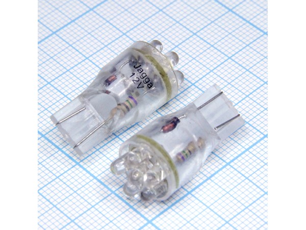 T13 6white 3mm LED bulbs лампа