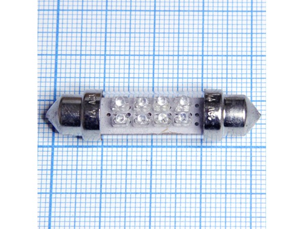 8 LED 3mm (Y) лампа