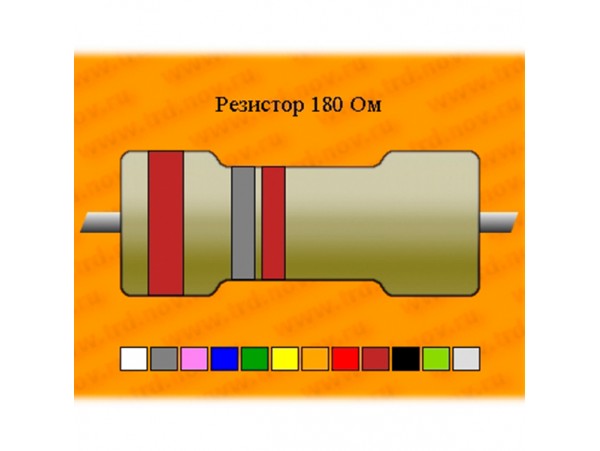 Рез.-0,125-180 Ом