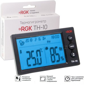 RGK TH-10 цифровой термогигрометр (Госреестр)