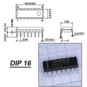 MAX713CPE