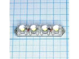 4 LED bulbs D-211W (R)  лампа