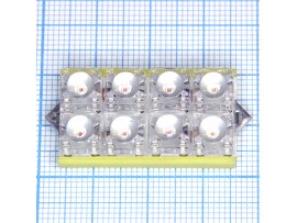 8 LED bulbs D-212Y (R) желтая лампа
