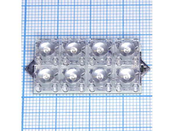 8 LED bulbs D-212B (R) синяя лампа