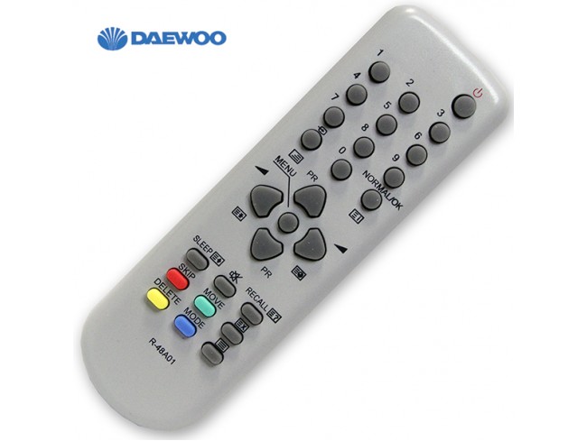Настрой телевизора daewoo. Пульт для Daewoo r-48a01. Пульт для телевизора Daewoo r-48a01. Пульт к ТВ Daewoo kr14e5. Пульт для телевизора Дэу kr14e5.