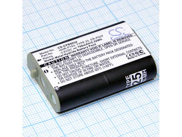 Аккумулятор 3,6V/700 HHR-P103 NiMH CS-CPB9034