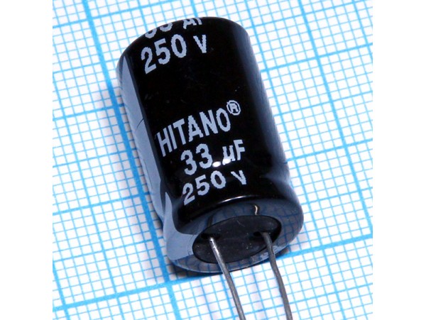 Конд.33/250V 1321 +105°C EHR HITANO