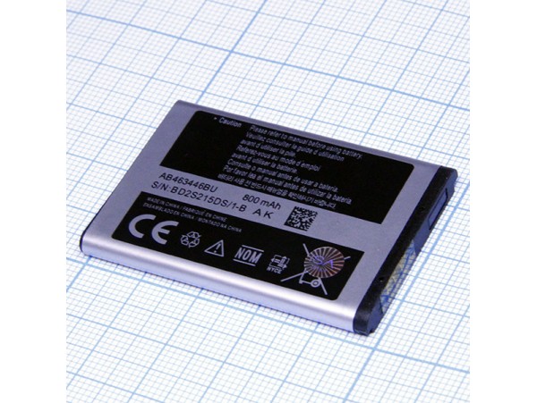 SAM X200 Акк.C120/C260/C270/B100/B130 Li-lon 800mAh GSM