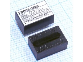FDD03-05S3 (36V-72V DC>+ 5V DC/0,5A) Преобр. напр.
