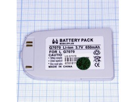 LG G7070 Акк.Li-Ion 3.7V 650mAh