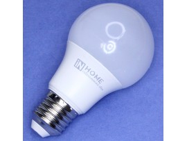 Лампа 220V 10W E27 4000К LED  InHome