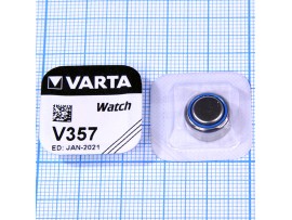 Элемент питания SR44SW (V357) VARTA  н/к
