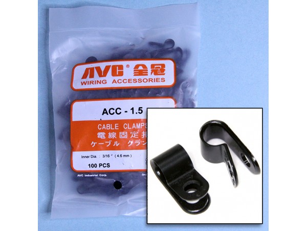 ACC 1.5-B /100PCS/ Держ.кабеля 4,6мм