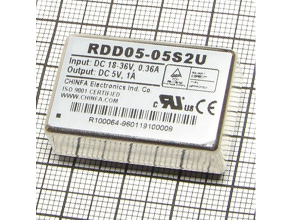 RDD05-05S2U  (18V-36VDC>5V DC/1000mA) Преобр. напр.