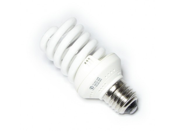 Лампа 220V25W E27 SPC энергосб. 4000k Ecola