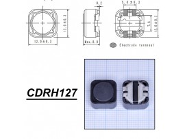 CDRH127/LDNP-471MC 470мкГн/1A чип. Дросс. SUMIDA