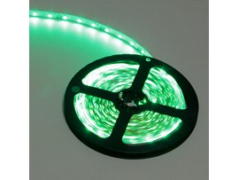 Лента зеленая 12V 2,4W/m 60 led/m 3528SMD светодиодная