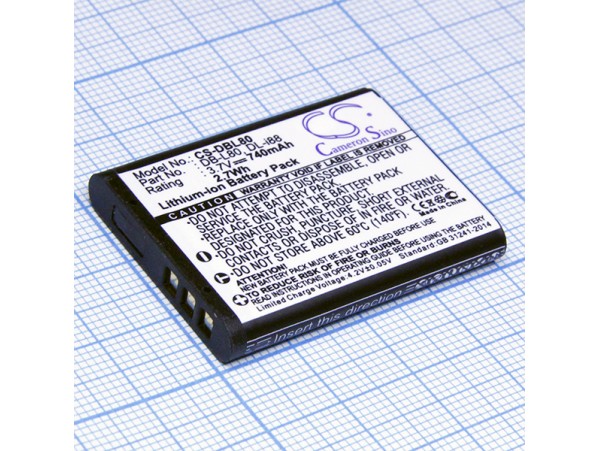 Pentax D-Li88 Аккумулятор 3,7v/740 mAh CS-DBL80