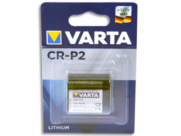 Батарея 6V CR-P2 Lithium Varta