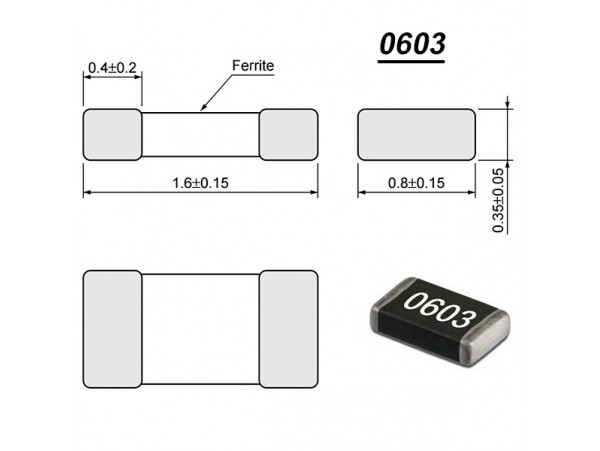 BLM18EG601SN1D  Дроссель