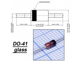 1N4745A (Стабил. 16V/1W) стекло