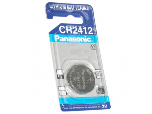 CR2412 Батарея 3V Panasonic (без выводов)