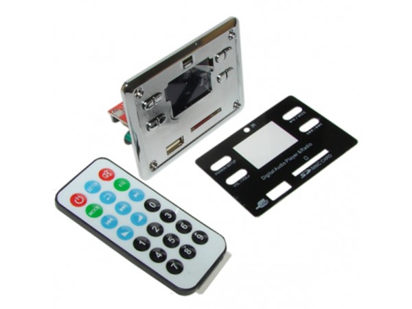 MP2866 Система: FM, USB, SD, ДУ, часы/будильник