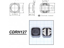CDRH127/LDNP-331MC 330мкГн/0,95А дроссель SMD