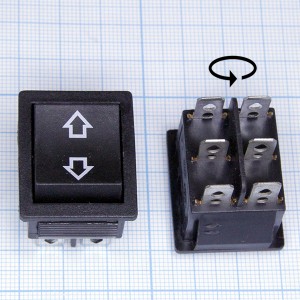 RS-223-4C 250V/15A (ON)-OFF-(ON) переключатель