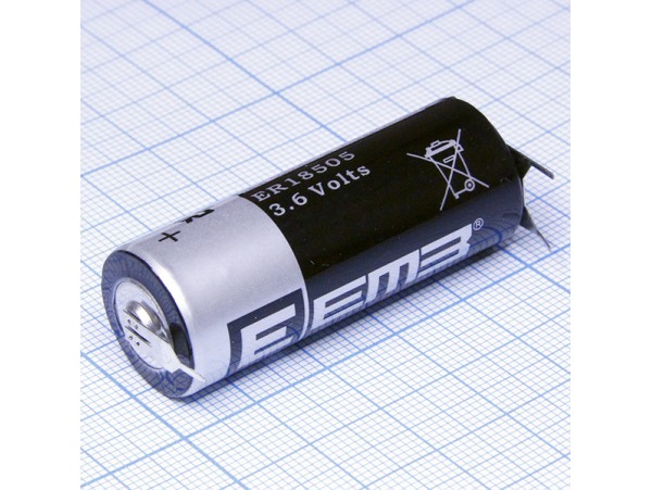 ER18505-VB 3.6V бат.3,6V Lithium с пластинчатыми выв.