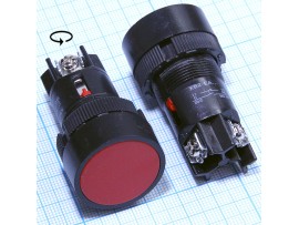 LXA2(3SA5)-EA145 250V/3A on-(on) красная кнопка