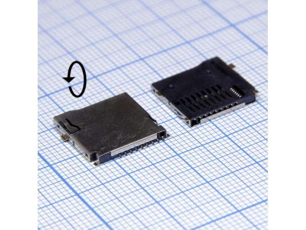 Micro-SD ejector держатель карты SMD 8pin