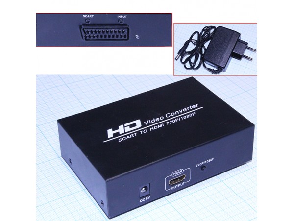 SCART > HDMI конвертер